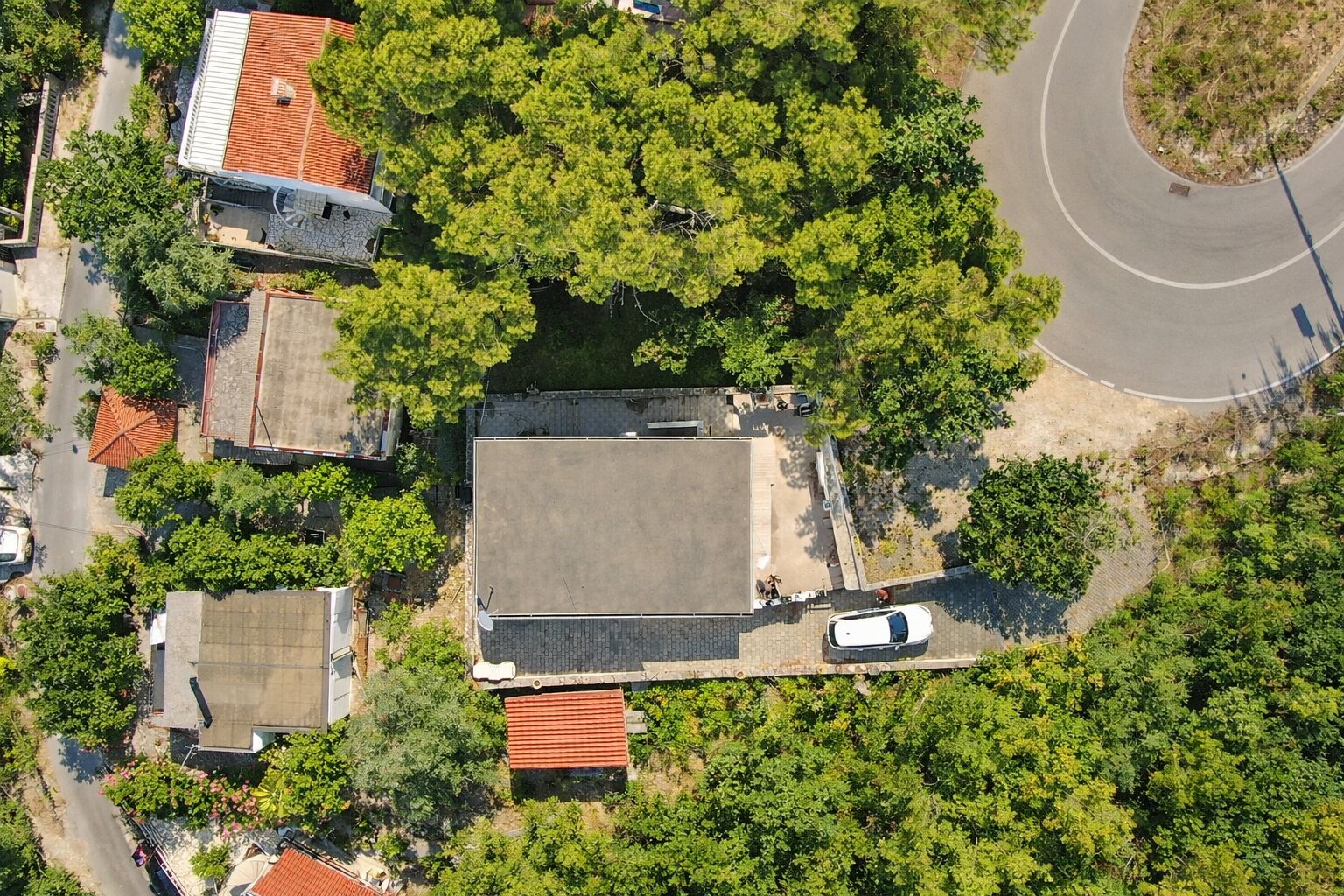 Dům se 3 apartmány u moře, Chorvatsko