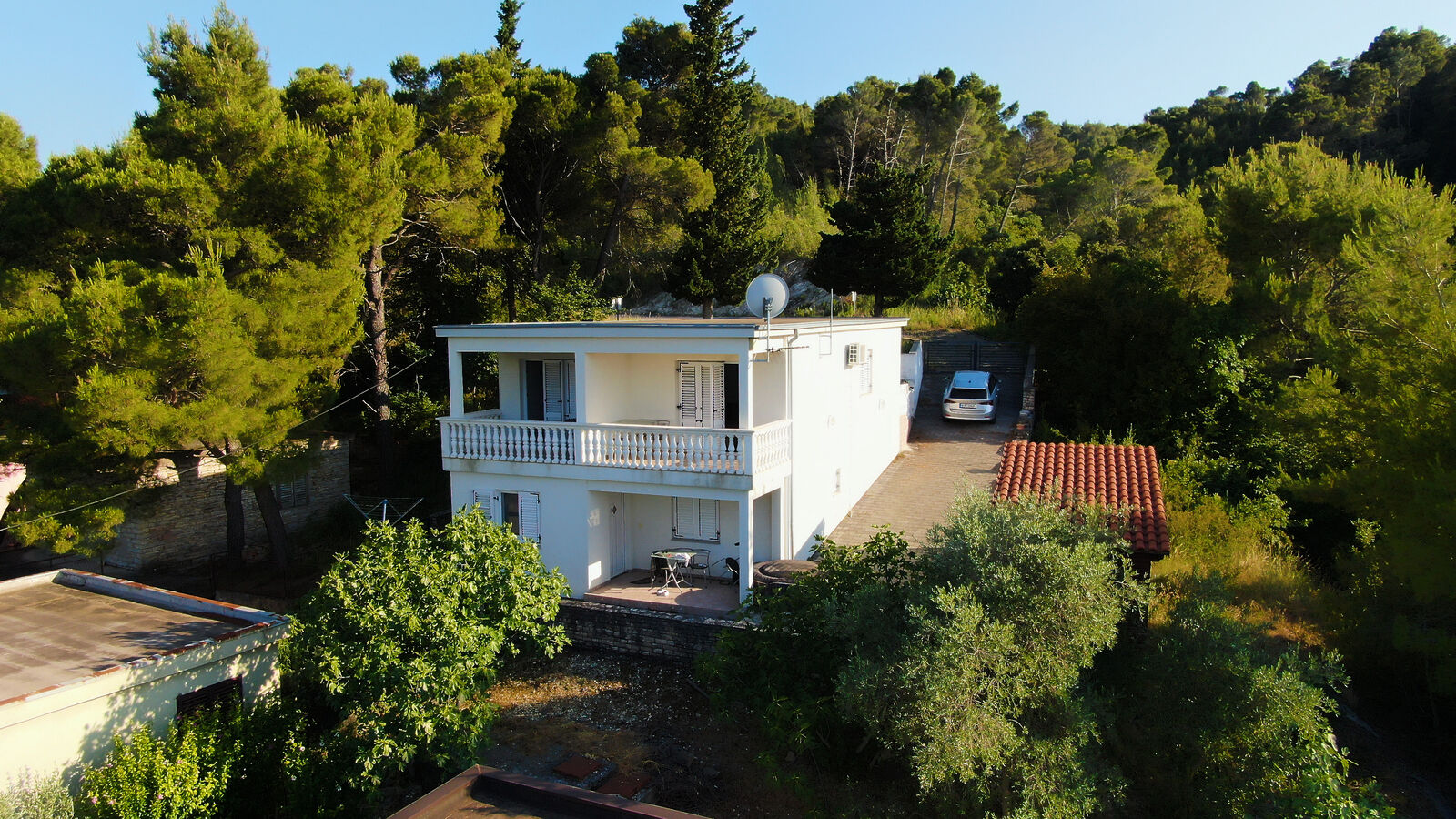 Dům se 3 apartmány u moře, Chorvatsko