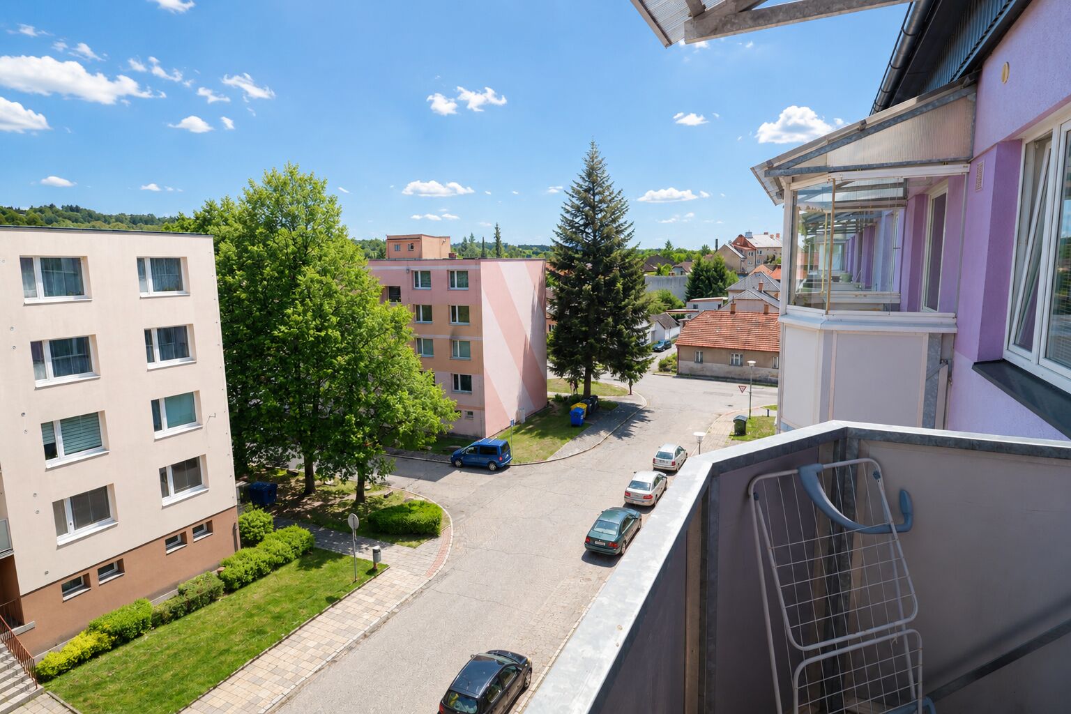 Pronájem nově zrekonstruovaného bytu 1+1, 33 m² s lodžií, ul. Barvířská, Třešť