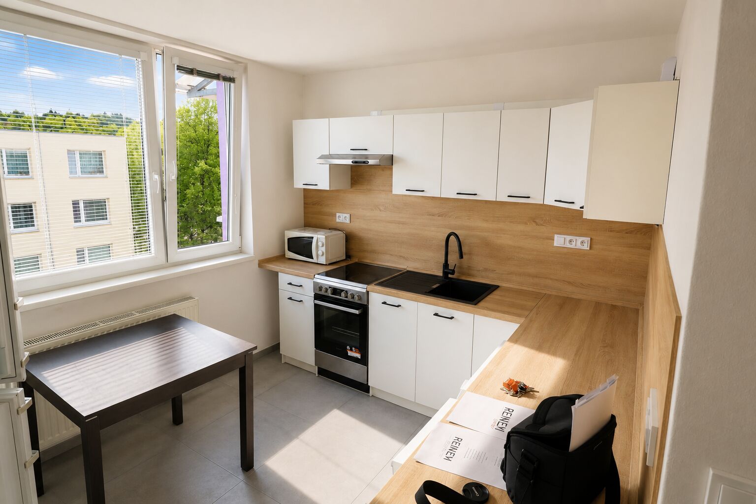Pronájem nově zrekonstruovaného bytu 1+1, 33 m² s lodžií, ul. Barvířská, Třešť