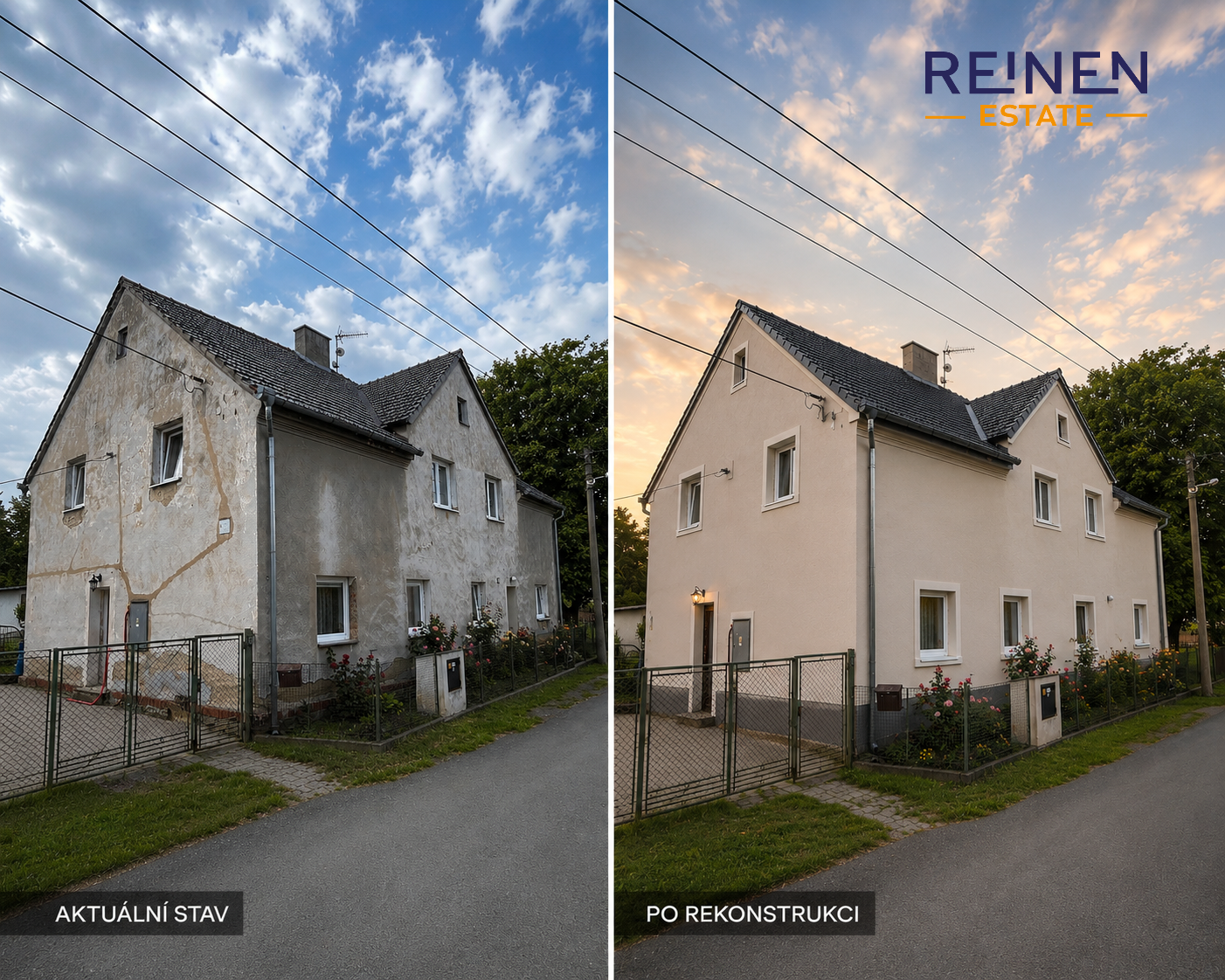 Rodinný dům s velkým potenciálem, zahradou a vedlejší stavbou – Velké Albrechtice