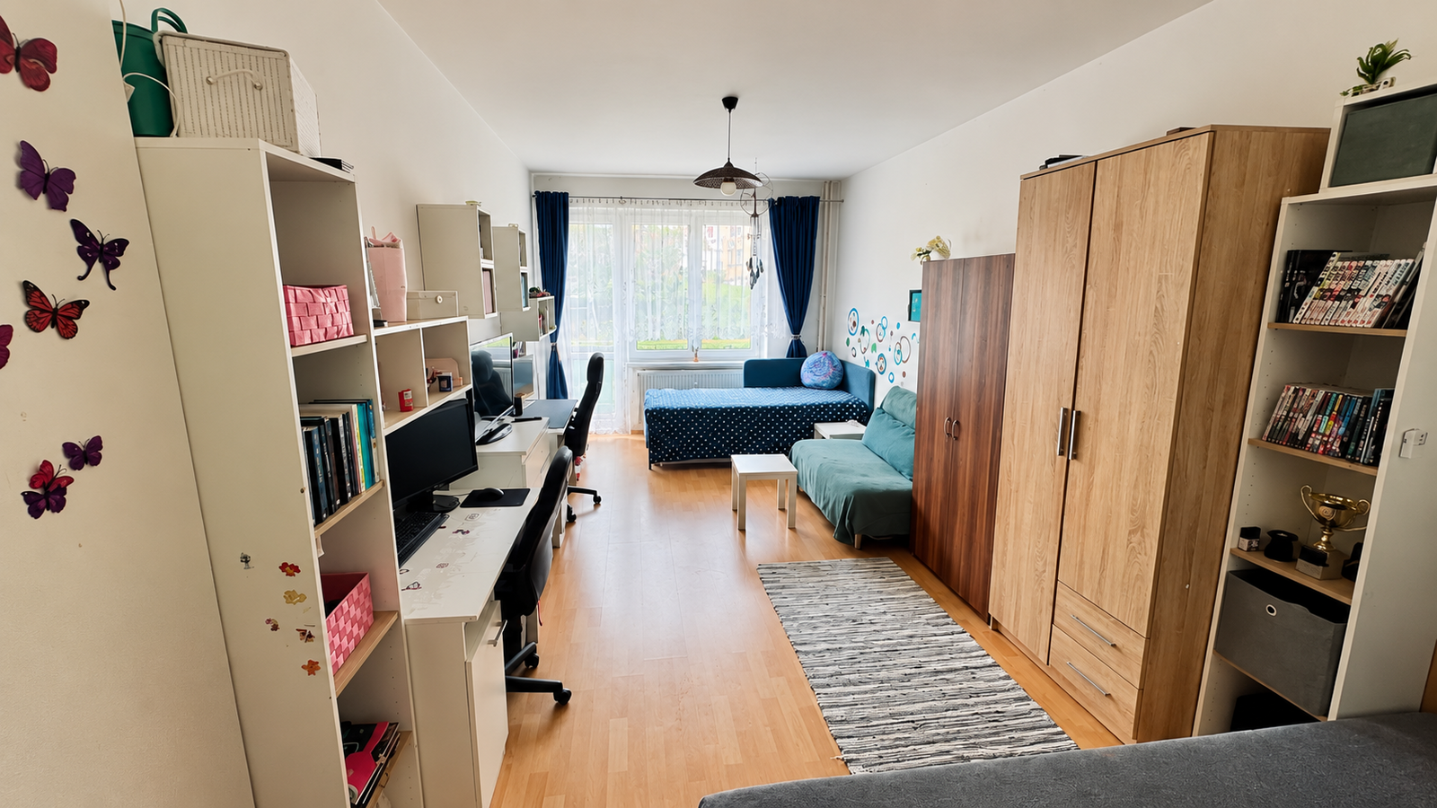 Prodej bytu 2+1 s balkonem a zděnou garáží – Jihlava, ul. Evžena Rošického